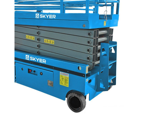 Самоходный ножничный подъемник с выдвижной платформой SKYER PL1625